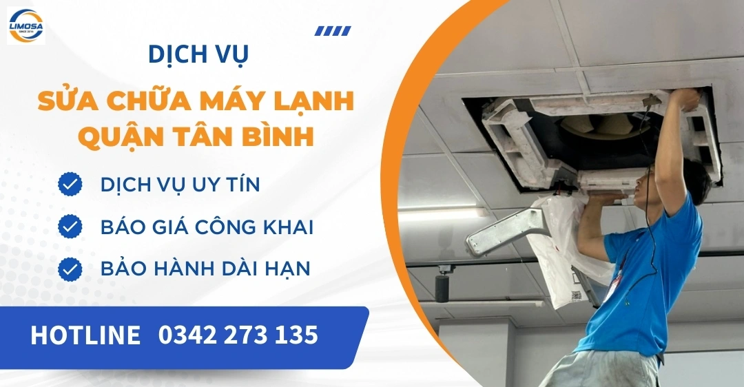Sửa chữa máy lạnh quận Tân Bình