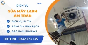 Sửa máy lạnh âm trần