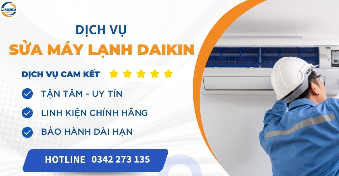 Sửa máy lạnh daikin