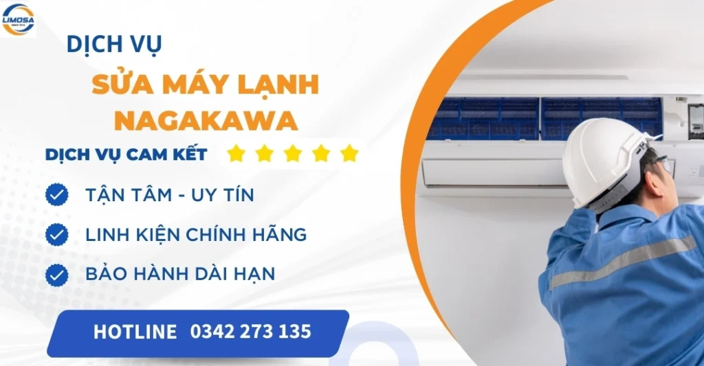 Sửa máy lạnh Nagakawa