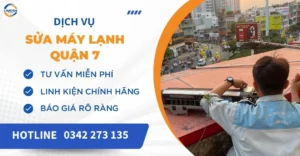 Sửa máy lạnh quận 7