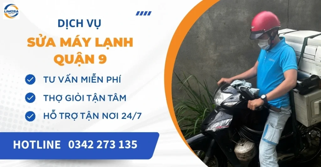 Sửa máy lạnh quận 9