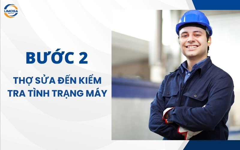 Thợ sửa đến kiểm tra, tư vấn miễn phí