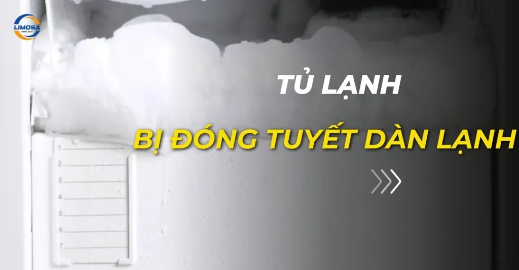 tủ lạnh bị đóng tuyết dàn lạnh