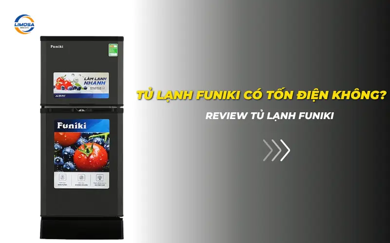 Tủ lạnh Funiki có tốn điện không