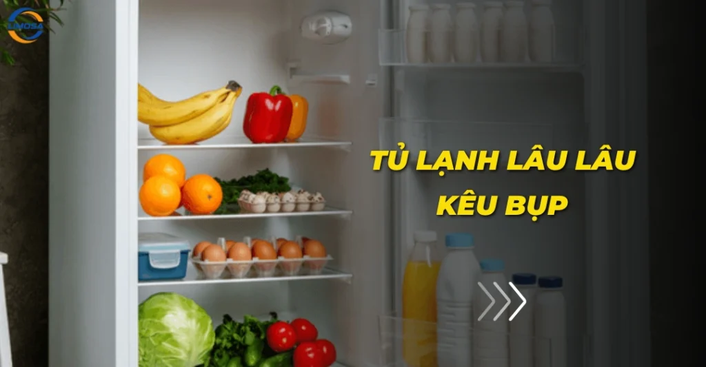 Tủ lạnh lâu lâu kêu bụp