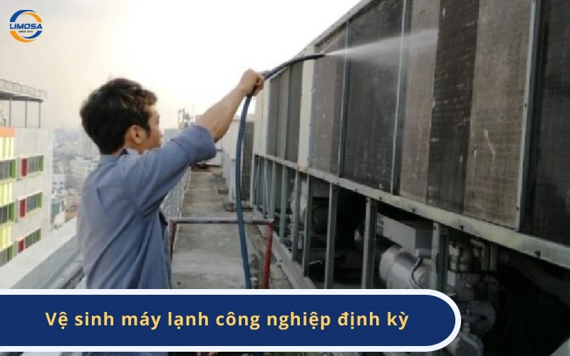 Vệ sinh máy lạnh công nghiệp định kỳ