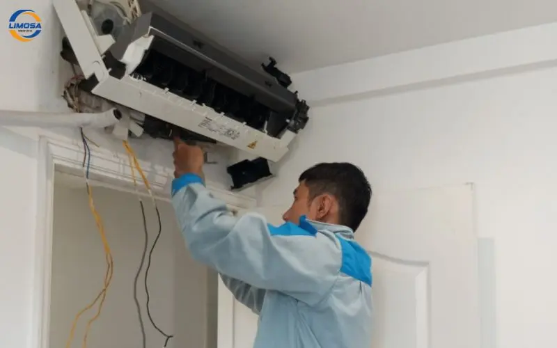 Bảng giá dịch vụ vệ sinh máy lạnh quận 8 của Điện lạnh Limosa