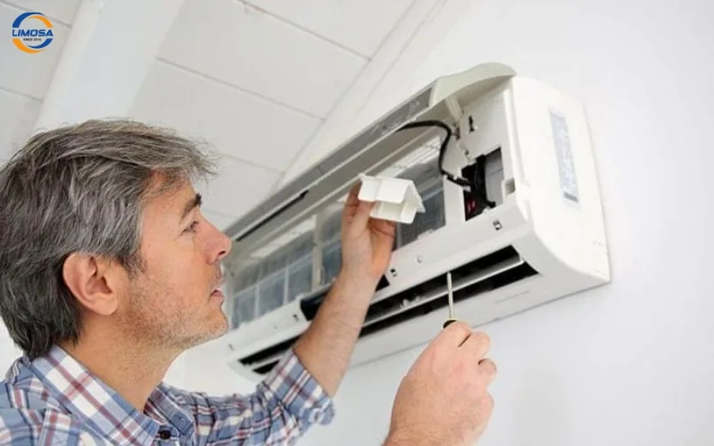 Các bước trong quy trình vệ sinh máy lạnh tại nhà của Limosa