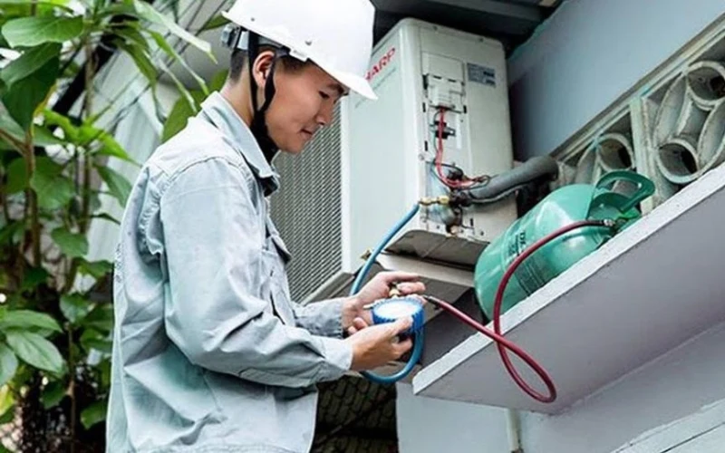 Cách sửa máy lạnh bị xì ga hiệu quả