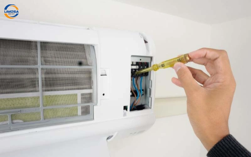 Dây điện nguồn bị đứt, hở hoặc lỏng