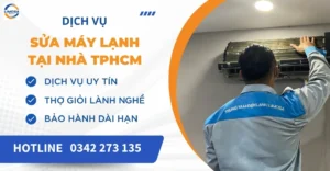 Dịch vụ sửa máy lạnh tại nhà TPHCM