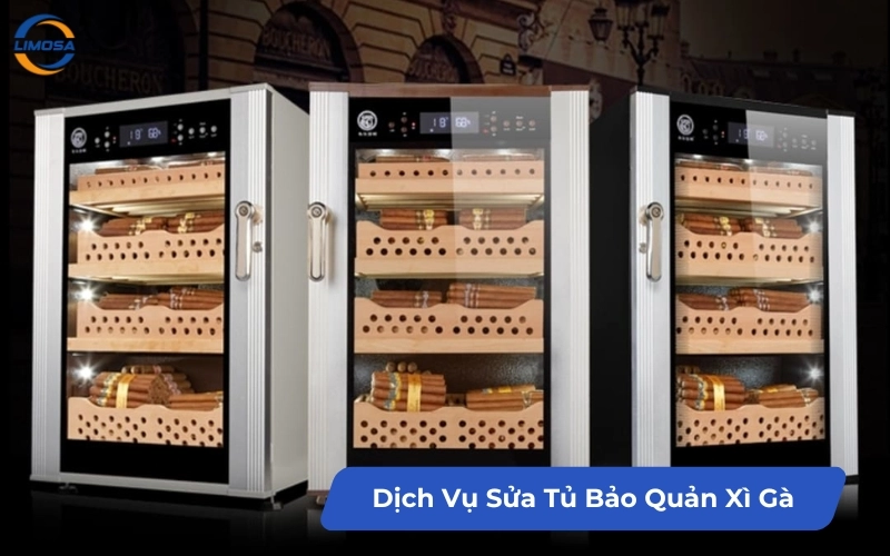 Dịch Vụ Sửa Tủ Bảo Quản Xì Gà Nhận Tất Cả Các Hãng