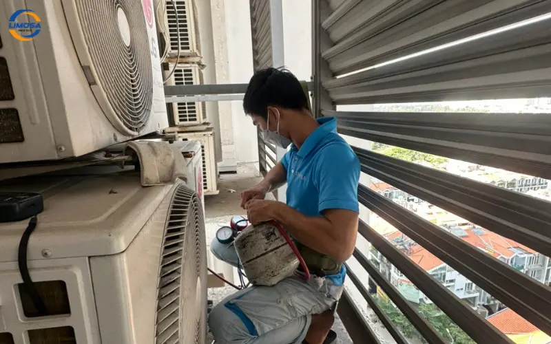 Điện lạnh Limosa vệ sinh tất cả các hãng máy lạnh tại Phú Nhuận