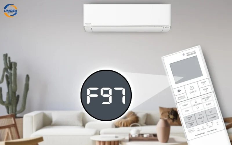 Điều hòa Panasonic báo lỗi F97 là gì?