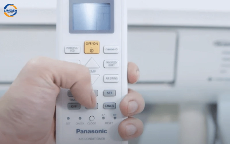 Điều hòa Panasonic báo lỗi nháy đèn đỏ do bị thiếu gas hoặc rò rỉ gas