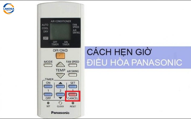 Giới thiệu chung về tính năng hẹn giờ máy lạnh Panasonic inverter