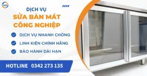 Sửa bàn mát công nghiệp
