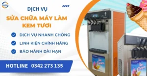 Sửa chữa máy làm kem tươi