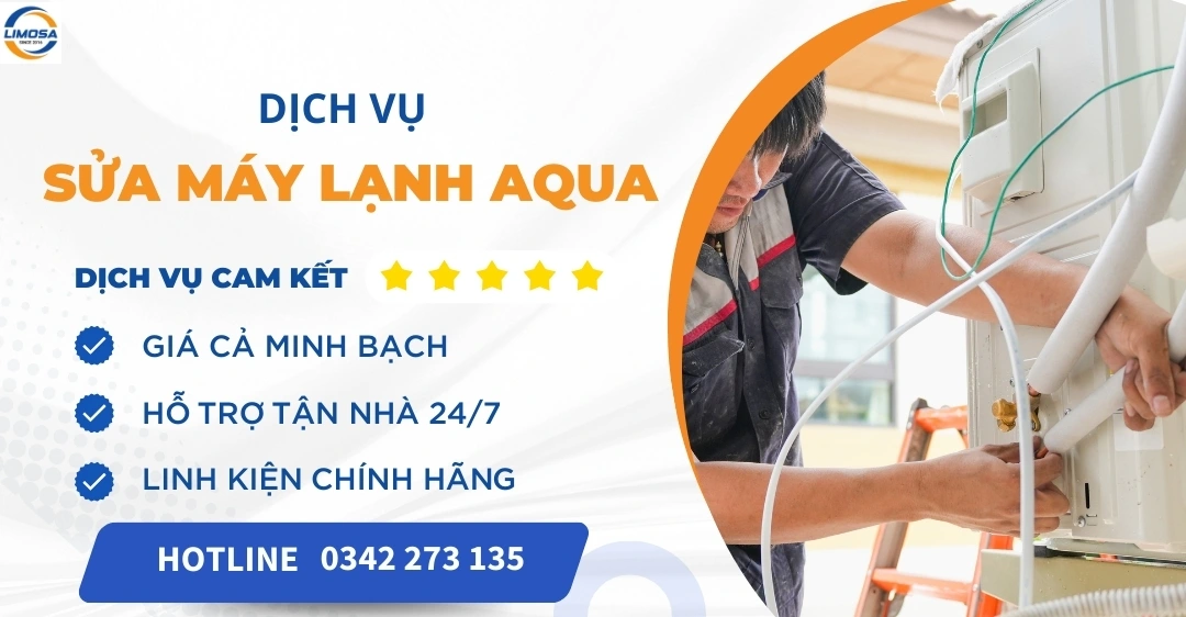 Sửa máy lạnh Aqua tại TPHCM - Uy tín, thợ có mặt sau 30 phút Sửa máy lạnh Aqua