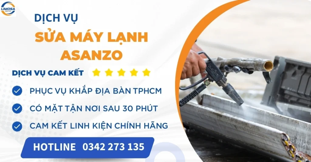 Sửa máy lạnh Asanzo