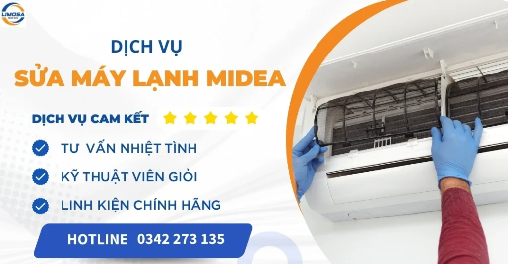 Sửa máy lạnh Midea