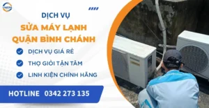 sửa máy lạnh huyện Bình Chánh