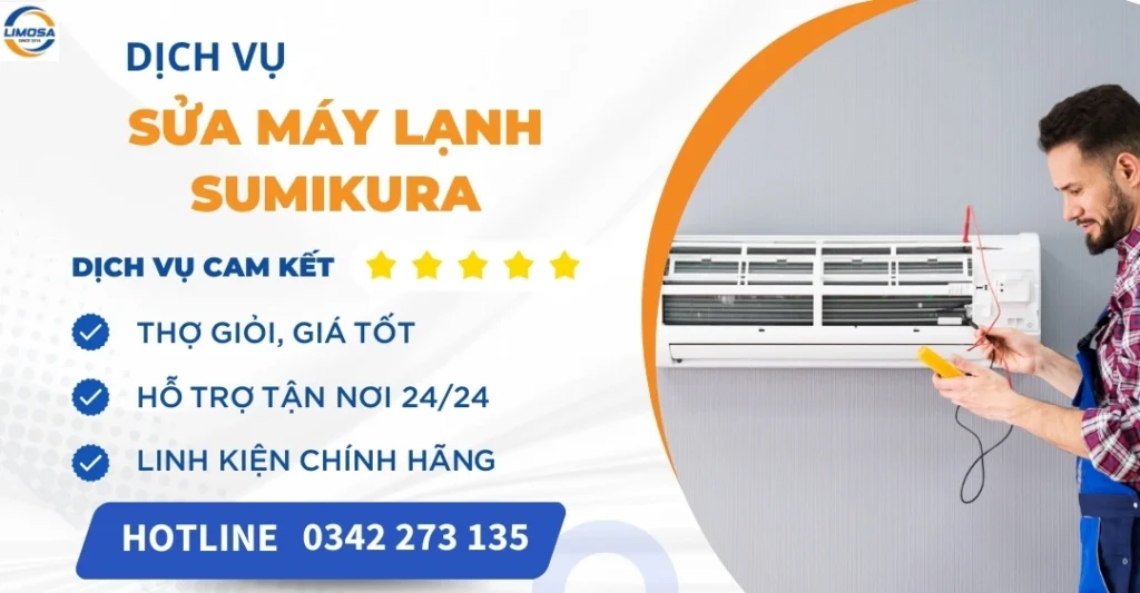 Sửa máy lạnh Sumikura