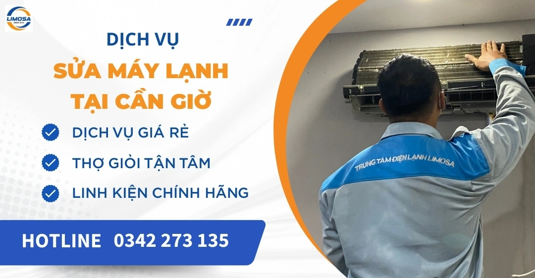 Sửa máy lạnh tại Cần Giờ