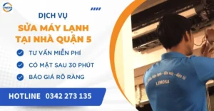 Sửa máy lạnh tại nhà quận 5