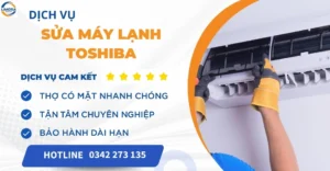 Sửa máy lạnh Toshiba