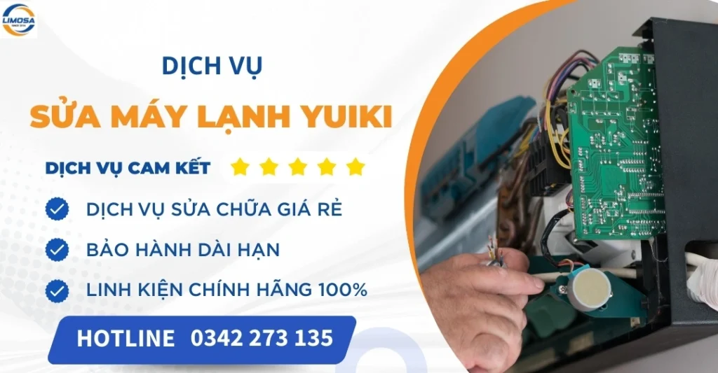 Sửa máy lạnh Yuiki