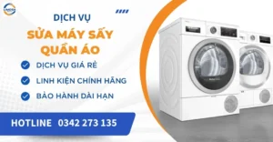 Sửa máy sấy quần áo