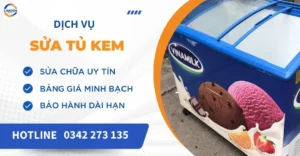 Dịch vụ sửa tủ kem