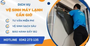 Vệ sinh máy lạnh Cần Giờ