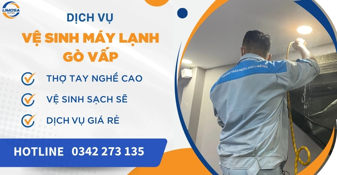 Vệ sinh máy lạnh Gò Vấp