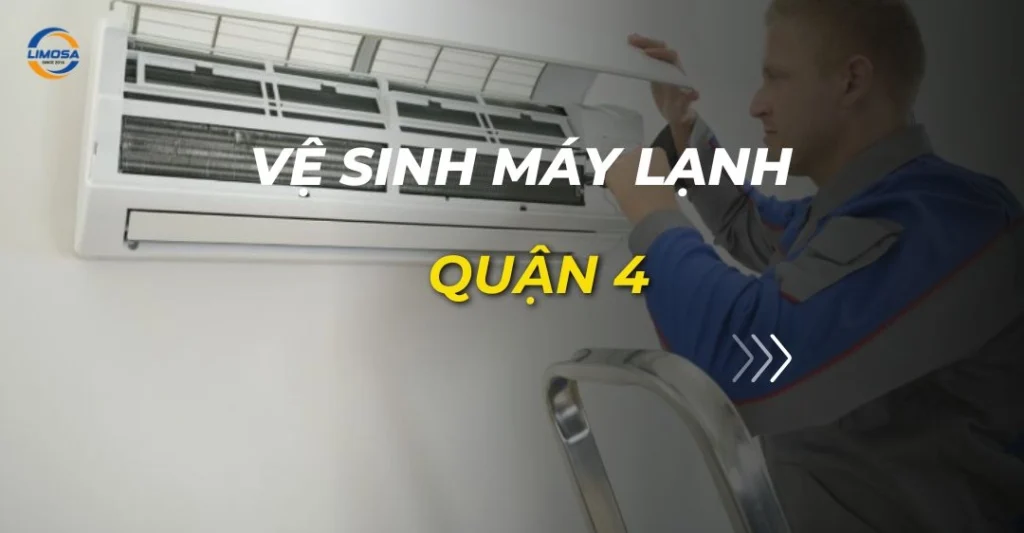 vệ sinh máy lạnh quận 4
