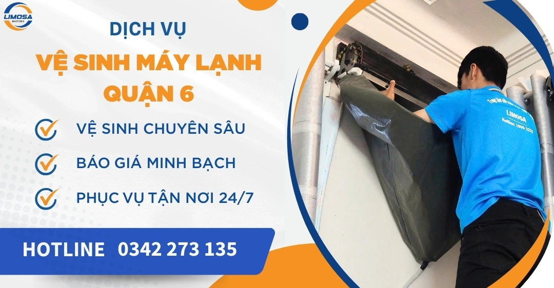 Vệ Sinh Máy Lạnh Quận 6 – Uy Tín, Chuyên Nghiệp Tại Nhà Vệ sinh máy lạnh quận 6