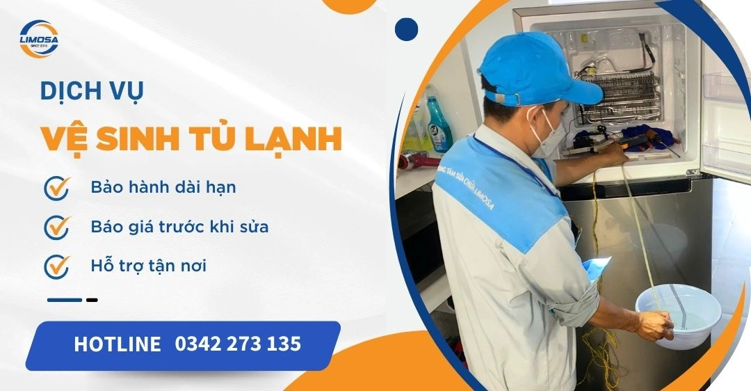 Vệ sinh tủ lạnh