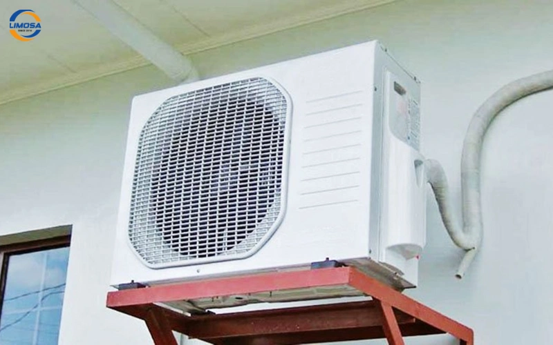 Vị trí đặt cục nóng máy lạnh Panasonic hợp lý để tránh hỏng hóc