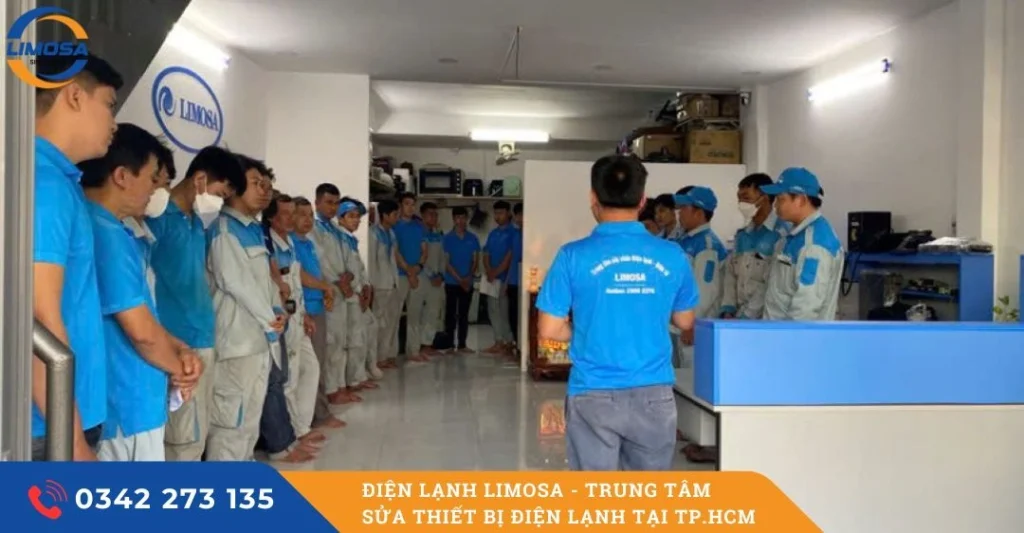 Cách thức liên hệ với công ty Điện Lạnh Limosa