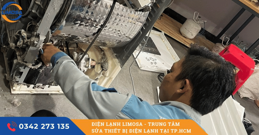 Chọn Điện Lạnh Limosa vệ sinh máy giặt Panasonic