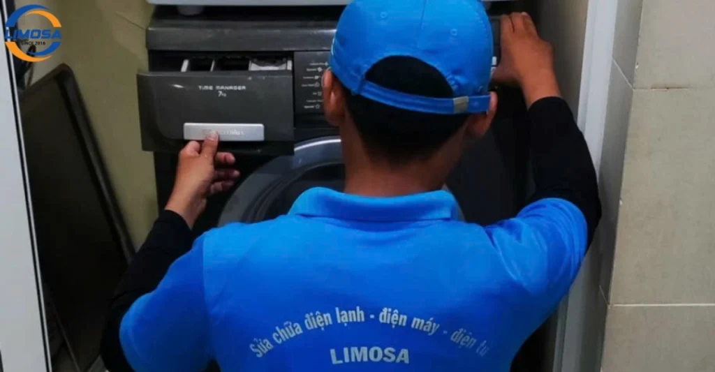 Điện Lạnh Limosa sửa chữa sự cố trên máy giặt Panasonic