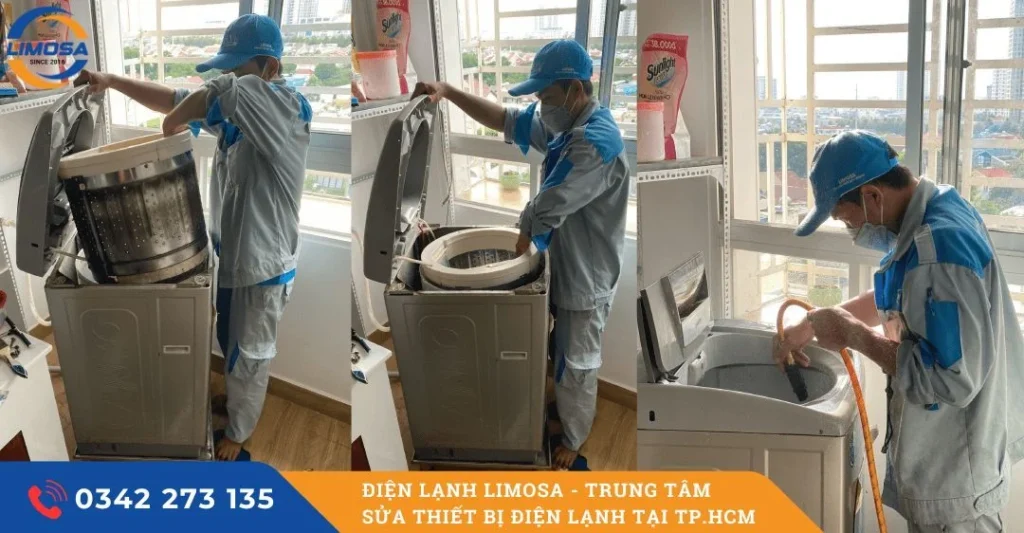 Giá vệ sinh máy giặt tại Điện Lạnh Limosa