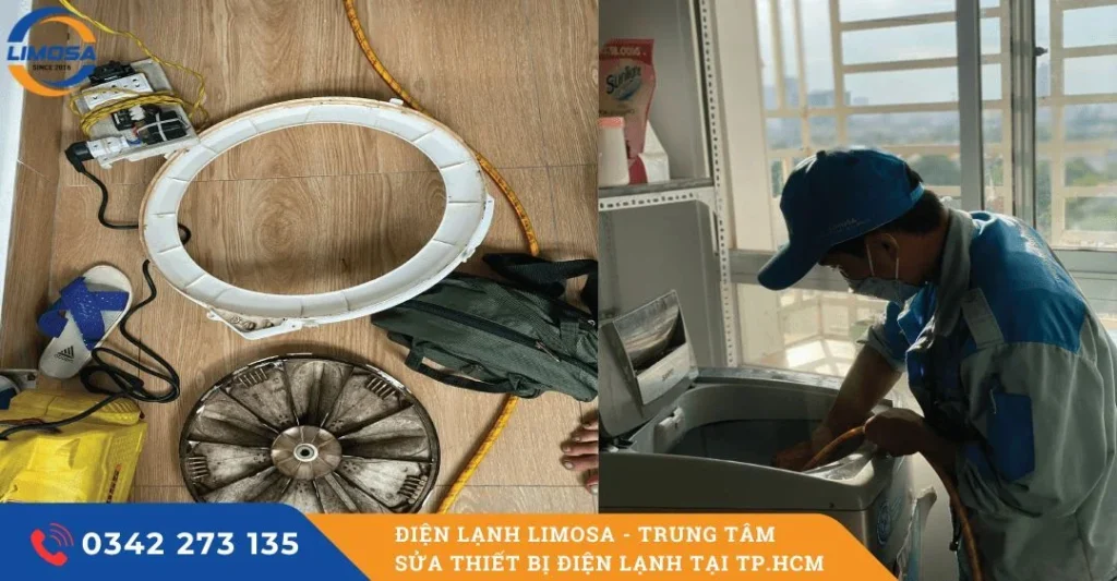 Lợi ích khi đầu tư vào dịch vụ vệ sinh máy giặt chuyên nghiệp