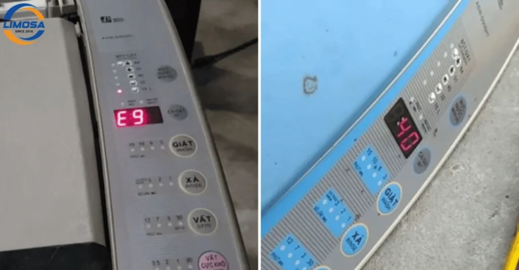 Lời khuyên từ chuyên gia khi máy giặt báo lỗi E9-40