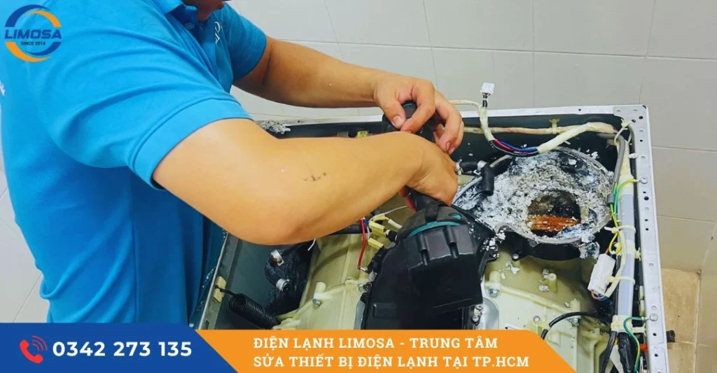 Lỗi thường gặp trên máy giặt cần gọi ngay thợ chuyên nghiệp