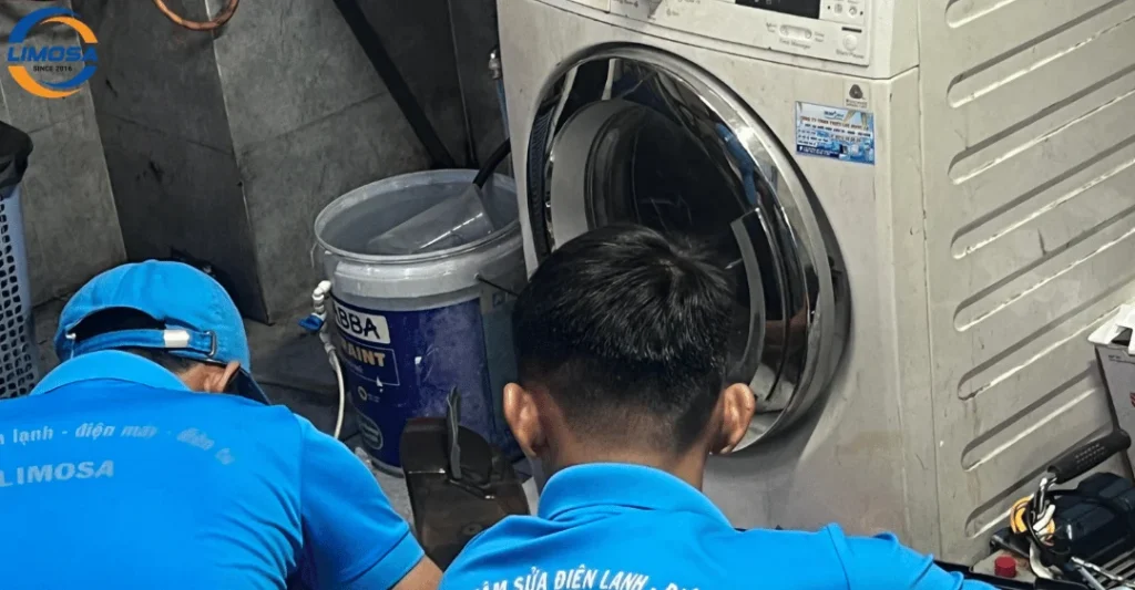 Quy trình phục vụ sửa máy giặt quận 7
