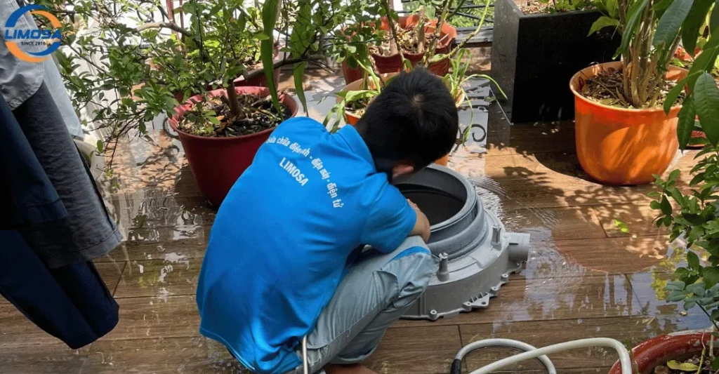 Quy trình sửa chữa máy giặt tại Điện Lạnh Limosa