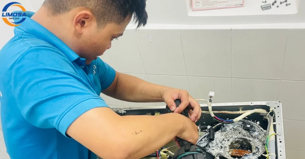 Quy trình sửa chữa tại Điện Lạnh Limosa